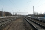 станция Живодовка: Вид в сторону Сухиничей
