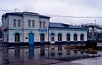 Вокзал со стороны посёлка