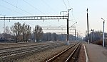 станция Холмечи: Вид с платформы в сторону Брянска