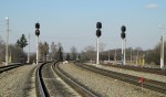 станция Конышевка: Выходные светофоры Ч3, Ч1, Ч2, Ч4