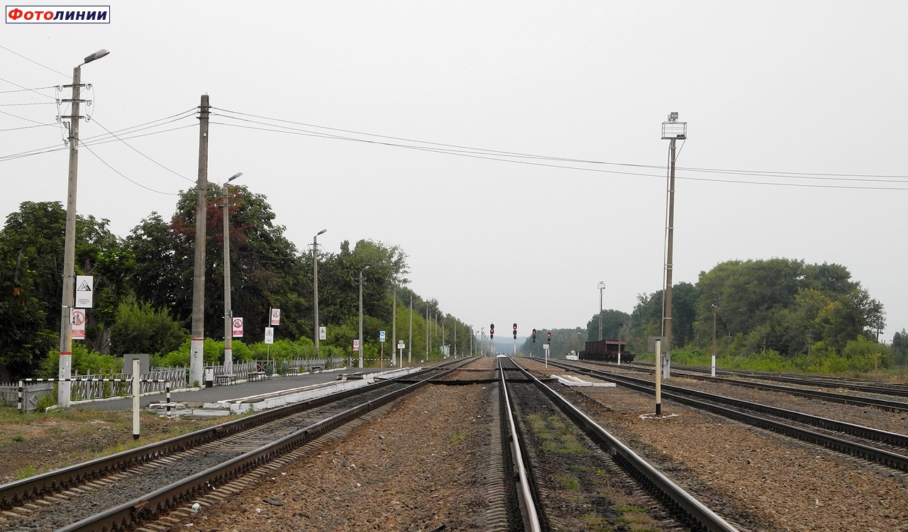 Вид в сторону Брянска