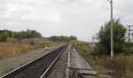 о.п. 525 км: Вид с платформы в сторону Брянска