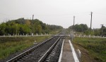 о.п. 7 км: Вид с платформы в сторону Арбузово