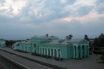станция Льгов-Киевский: Пассажирское здание, южная сторона