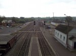 станция Льгов-Киевский: Пути северной стороны, вид в сторону Курска и Готни