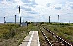 о.п. 341 км: Вид с платформы в сторону Глушково