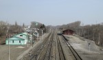 станция Рышково: Вид в сторону Курска