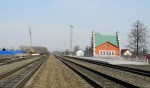 станция Лукашевка: Вид в сторону Курска