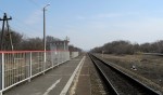 о.п. 404 км: Вид с платформы в сторону Курска