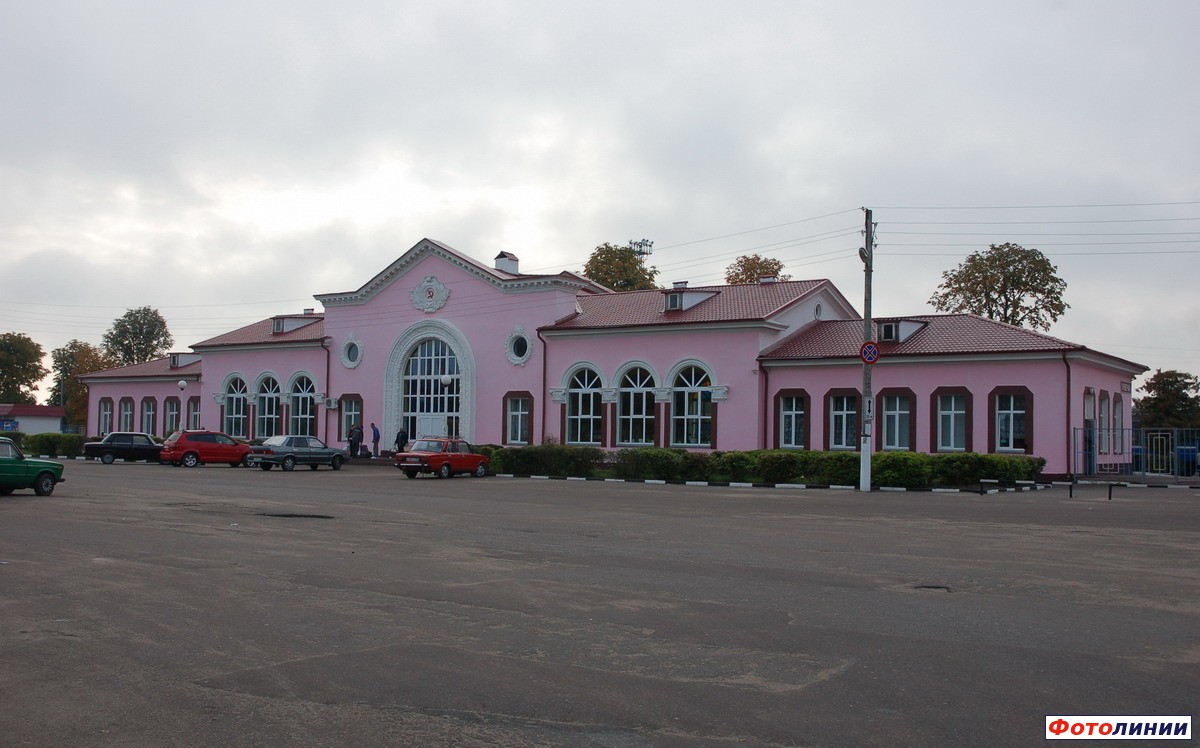 Вокзал, вид со стороны города