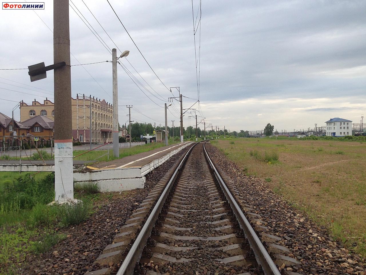 Вид в сторону Брянска-Льговского