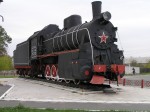 станция Новозыбков: Паровоз-памятник Эр-771-73