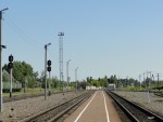 станция Новозыбков: Вид в сторону Унечи