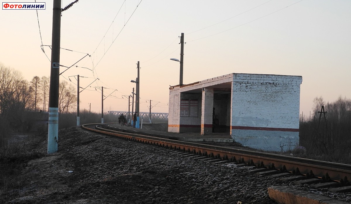 Южная платформа. Вид в сторону Брянска-II