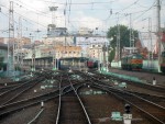 станция Москва-Пассажирская-Смоленская: Вид в сторону платформ
