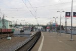 станция Голицыно: Вид с платформы в сторону Москвы