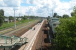 станция Кубинка I: Вид в сторону Москвы