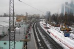 станция Фили: Вид в сторону Москвы