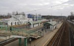 станция Голицыно: Вид в сторону Москвы
