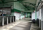 станция Кунцево I: Интерьер турникетного павильона