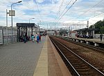 станция Одинцово: Вид с первой платформы в чётном направлении