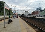 станция Одинцово: Вид со второй платформы в нечётном направлении