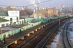 станция Фили: Платформа № 1. Вид в сторону Москвы