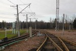 станция Звенигород: Вид в сторону ст. Голицыно