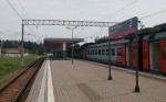 станция Звенигород: Вторая платформа, вид в сторону тупика