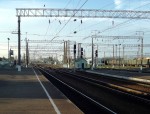станция Вязьма: Вид в сторону Гагарина и Ржева