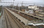 станция Дорохово: Вид с пешеходного моста в сторону Можайска