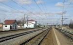 станция Уваровка: Вид в сторону Вязьмы