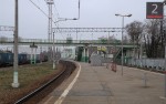 станция Тучково: Вид с платформы в сторону Можайска
