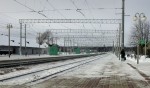 станция Гагарин: Вид в сторону Вязьмы