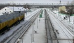 станция Гагарин: Вид в сторону Вязьмы