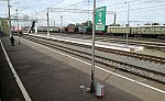 станция Вязьма: Вид со второй платформы в чётном направлении