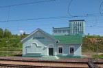 станция Духовская: Пассажирское здание и пост ЭЦ