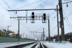 станция Смоленск-Сортировочный: Входные светофоры IН и IIIН, около о.п. Колодня