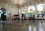 станция Смоленск: Интерьер зала касс дальнего следования
