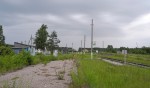 о.п. Канютино: Вид со старой платформы в сторону Владимирского Тупика
