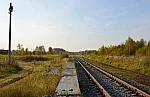 станция Никитинка: Вид с платформы в сторону Дурово