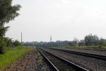 станция Сычевка: Вид с платформы в сторону Ржева