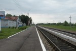 станция Мятлевская: Вид в сторону Калуги