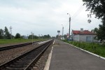 станция Мятлевская: Вид в сторону Вязьмы