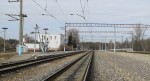 станция Муратовка: Платформы № 3 (Вяземское) и № 1 (Московское направление). Вид в сторону Вязьмы/Москвы