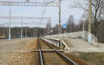 станция Муратовка: Платформа № 1 (Московское направление), вид в сторону Москвы