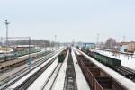 станция Калуга I: Вид в сторону Вязьмы и Москвы