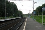 о.п. 154 км (Садовая): Вид со 2-й платформы в сторону Калуги