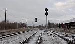станция Обидимо: Выходные светофоры Ч3, Ч1 (в сторону Тулы)