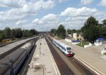 станция Узловая I: Вид в чётном направлении